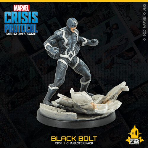 Marvel Crisis Protocol - Black Bolt & Medusa ( CP34 )