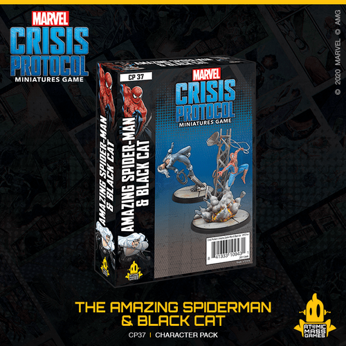 Marvel Crisis Protocol - Amazing Spiderman & Black Cat ( CP37 )