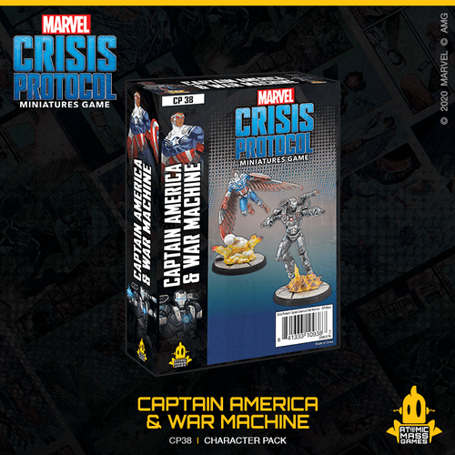 Marvel Crisis Protocol - Captain America & War Machine ( CP38 )