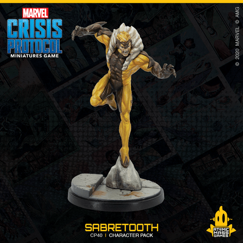 Marvel Crisis Protocol - Wolverine & Sabretooth ( CP40 )
