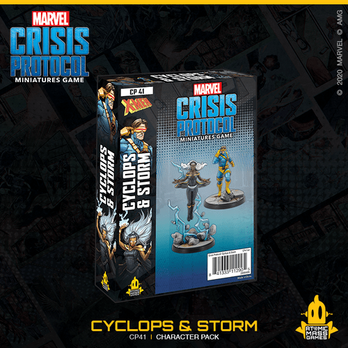 Marvel Crisis Protocol - Cyclops & Storm ( CP41 )
