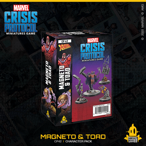 Marvel Crisis Protocol - Magneto & Toad ( CP42 )
