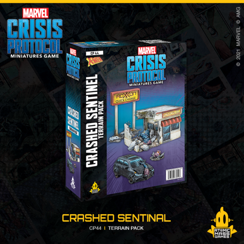 Marvel Crisis Protocol - Terrain Pack: Crashed Sentinel ( CP44 )