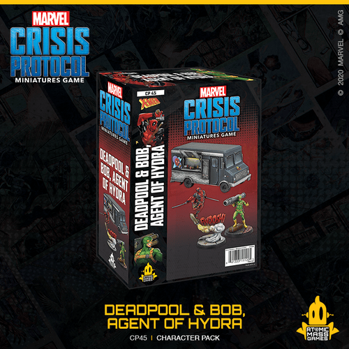 Marvel Crisis Protocol - Deadpool & Bob, Agent of Hydra ( CP45 )