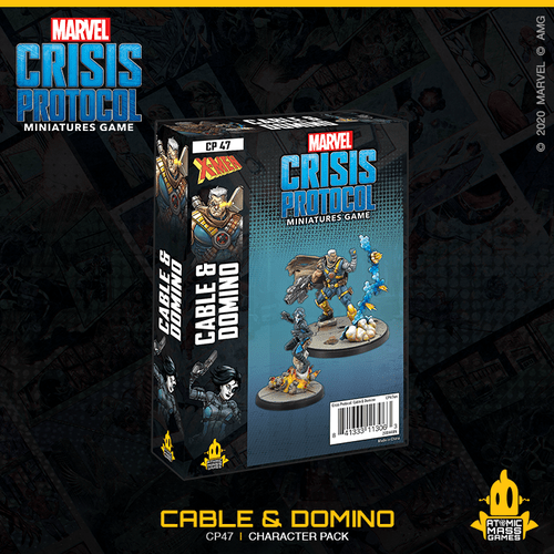 Marvel Crisis Protocol - Cable & Domino ( CP47 )
