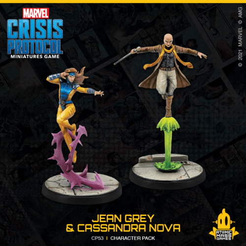 Marvel Crisis Protocol - Jean Grey & Cassandra Nova ( CP53 )