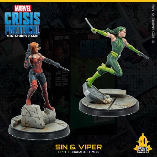 Marvel Crisis Protocol - Sin & Viper ( CP61 )