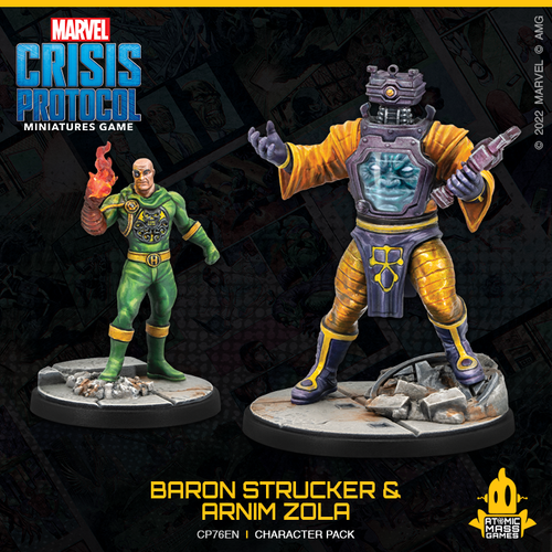 Marvel Crisis Protocol - Baron Strucker & Arnim Zola ( CP76 )