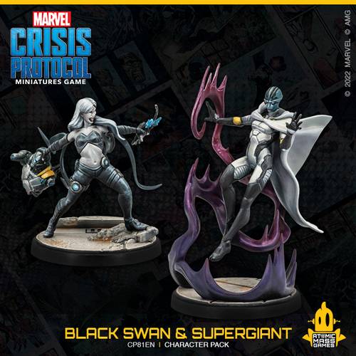 Marvel Crisis Protocol - Black Swan & Supergiant ( CP81 )