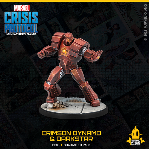 Marvel Crisis Protocol - Crimson Dynamo & Darkstar ( CP88 )