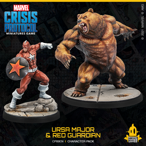 Marvel Crisis Protocol - Ursa Major & Red Guardian ( CP89 )