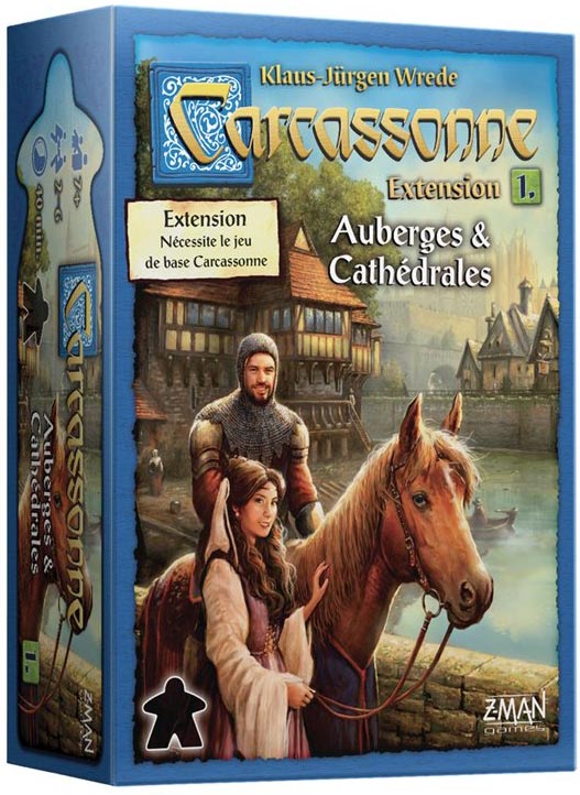 Carcassonne: Exp 1 - Auberges et Cathédrales