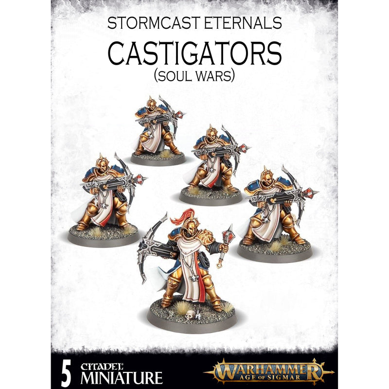 Stormcast Eternals 5 Castigators (Soul Wars) ( SOUL-05 ) - Used