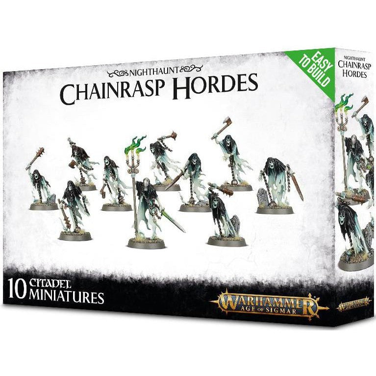 Nighthaunt Easy to Build Chainrasp Hordes ( 71-14 ) - Used