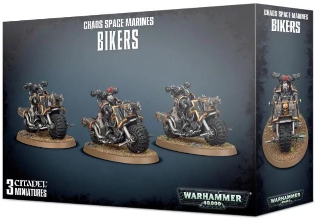 Chaos Space Marines Bikers ( 43-08 )