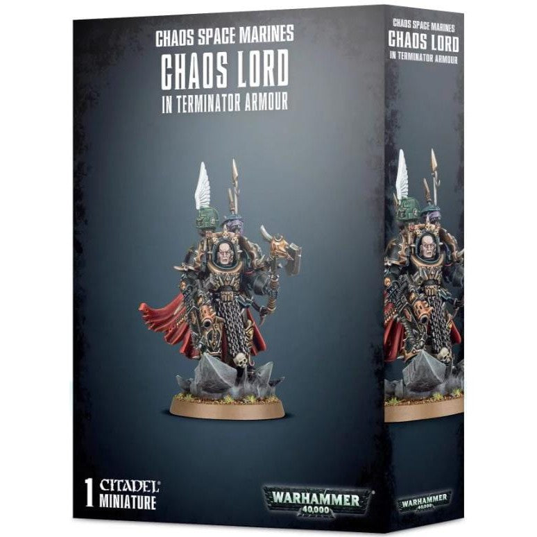 Chaos Space Marines Chaos Lord in Terminator Armour ( 43-12 )