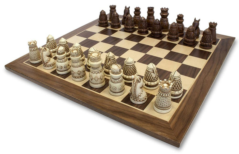 Chess Set Medieval 15"