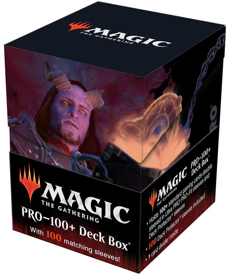 Deck Box 100+ with 100 matching sleeves - Adventures in the Forgotten Realms - Prosper, Tome-Bound