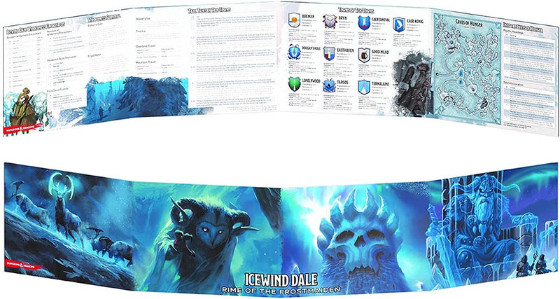 D&D: Dungeon Master's Screen Icewind Dale