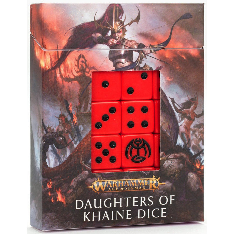 Daughters of Khaine Dice Set ( 85-23 ) - Used