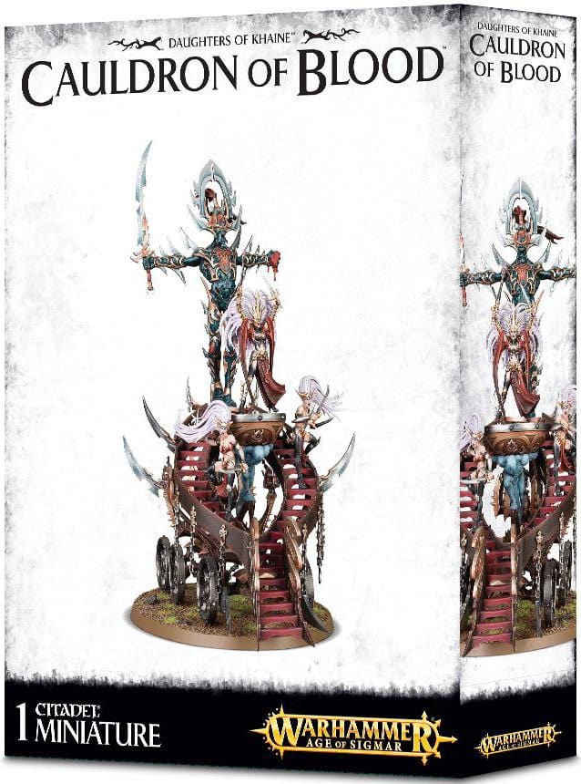 Daughters Of Khaine Cauldron Of Blood Slaughter Queen / Hag Queen / Bloodwrack Shrine ( 85-16-W )