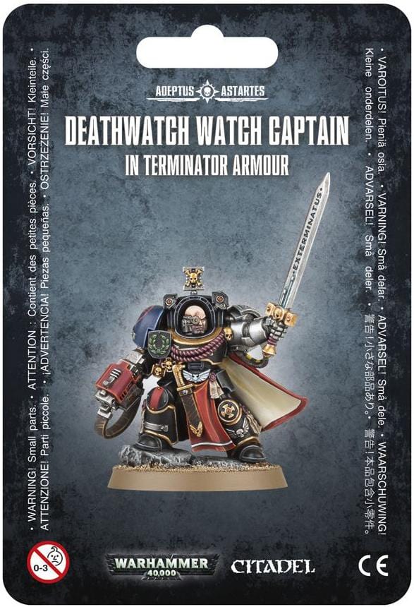 Deathwatch Watch Captain in Terminator Armour ( 39-23-W ) - Used