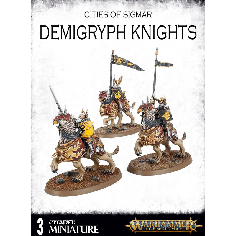 Cities of Sigmar Demigryph Knights ( 86-21-W ) - Used