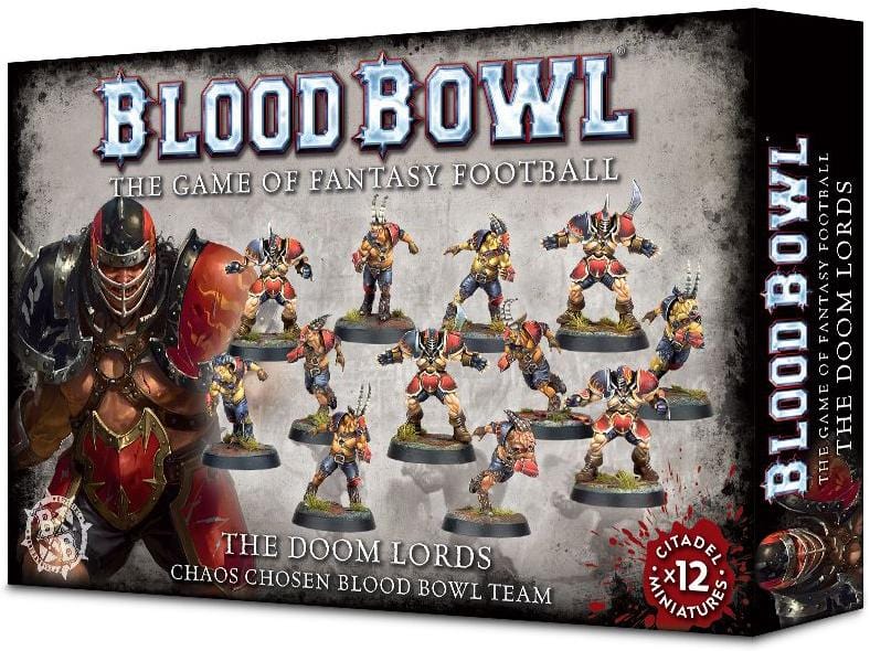 Blood Bowl Team - The Doom Lords : Chaos Chosen ( 200-47 ) - Used