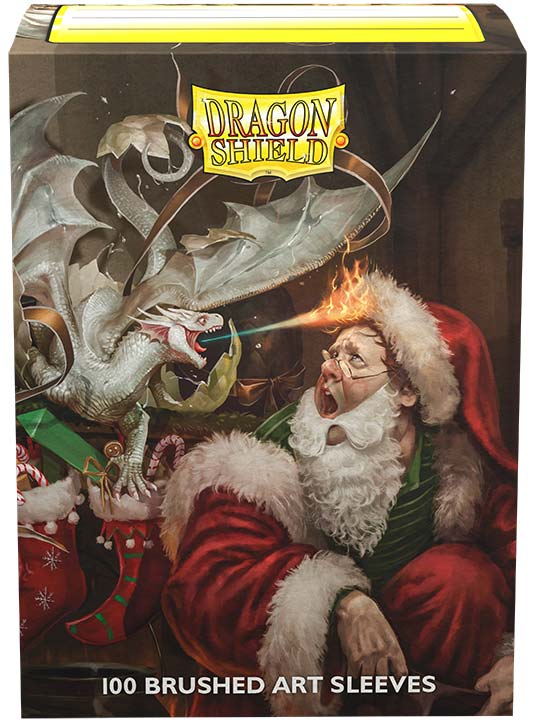 Dragon Shield Brushed Art Sleeves - Christmas 2021