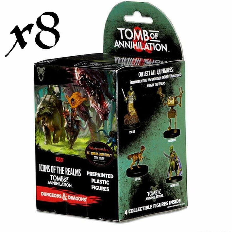 D&D Icons of the Realms: Tomb of Annihilation (Brick of 8) ( 72871 )