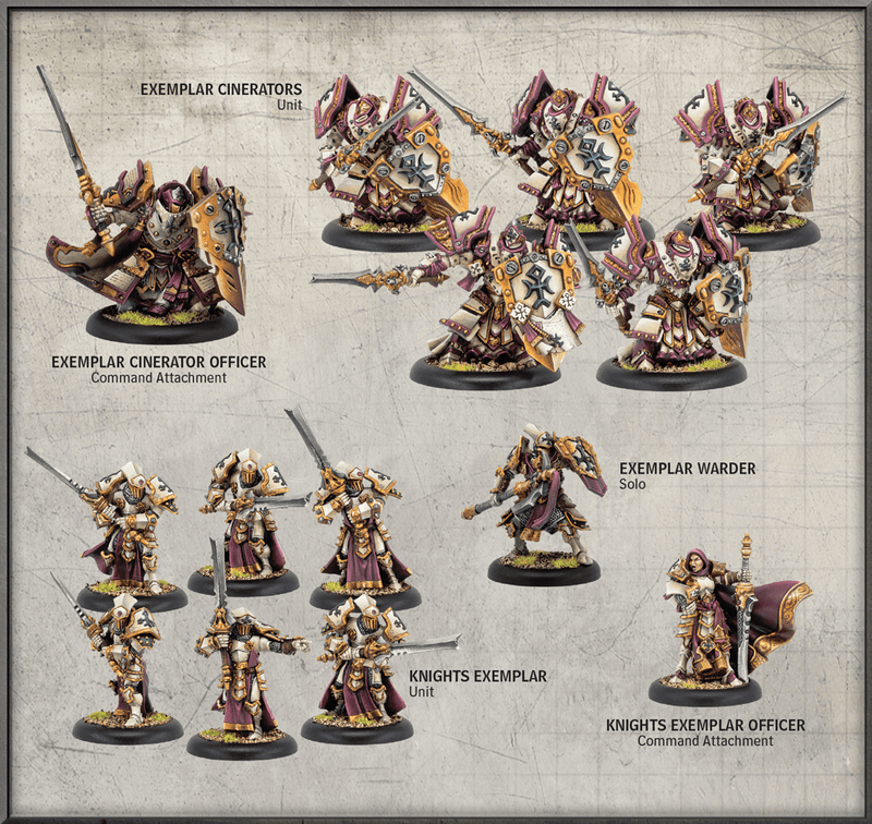 Protectorate of Menoth - Exemplar Theme Force - pip32133