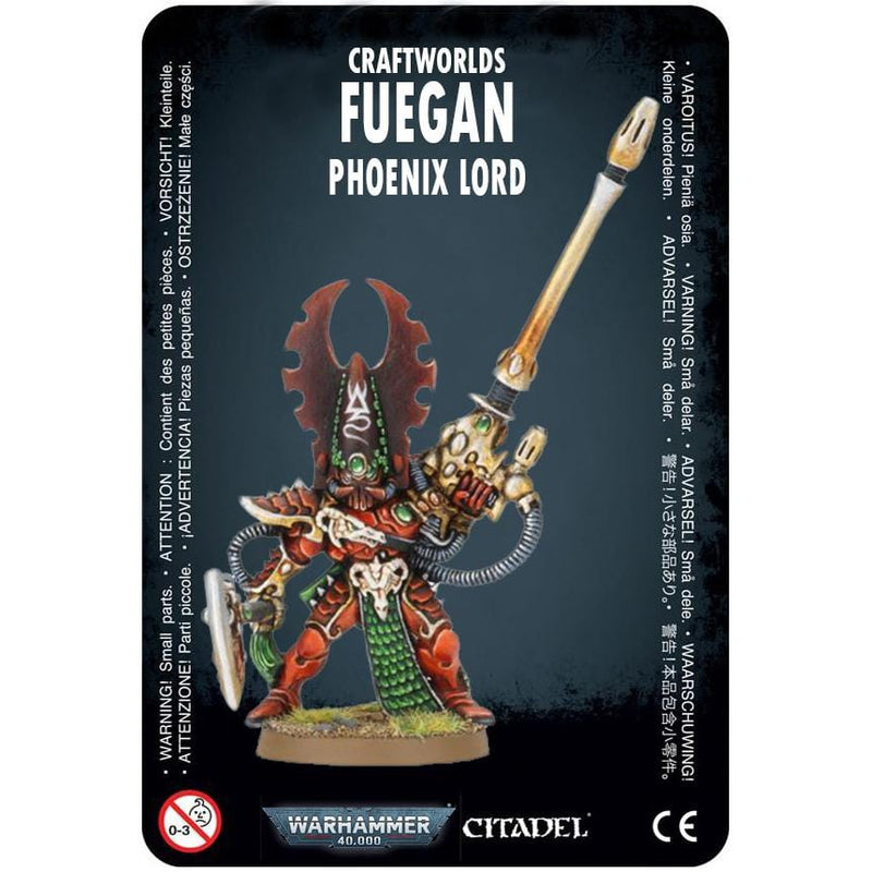 Aeldari Phoenix Lord Fuegan, The Burning Lance (Metal) ( 4029-MW )