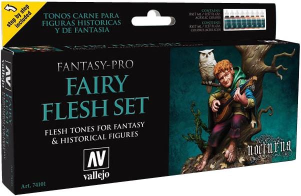 Vallejo Box Set - Fairy Flesh - Val74101