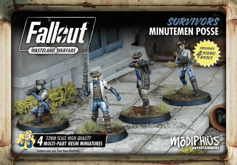 Fallout Wasteland Warfare: Survivors - Minutemen Posse
