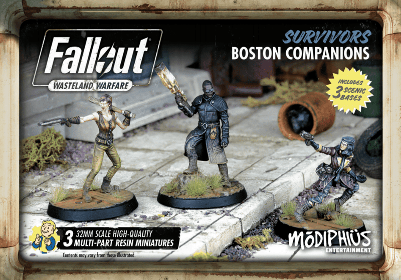 Fallout Wasteland Warfare: Survivors - Boston Companions