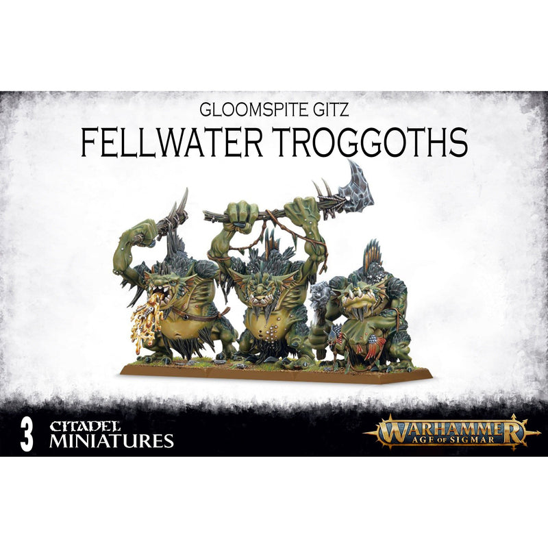 Gloomspite Gitz Fellwater Troggoths ( 9042-W ) - Used