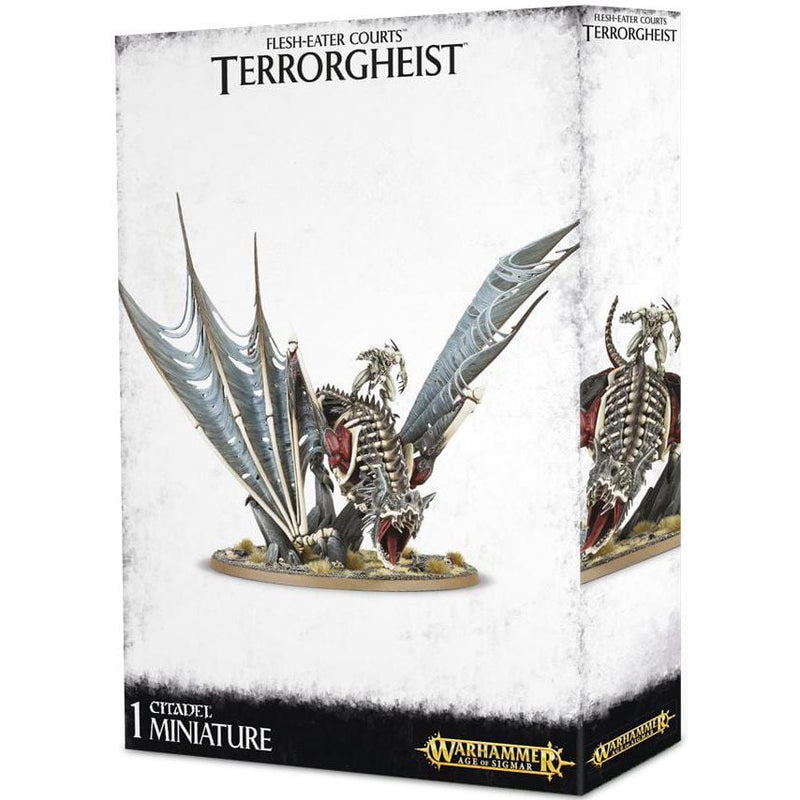Flesh-Eater Courts Terrorgheist / Zombie Dragon / Prince Vhordrai / Vampire Lord ( 91-08-W ) - Used
