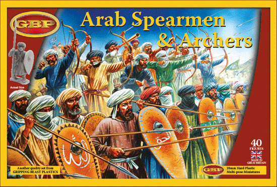 Saga Unit - Arab Spearmen & Archers (GBP04)