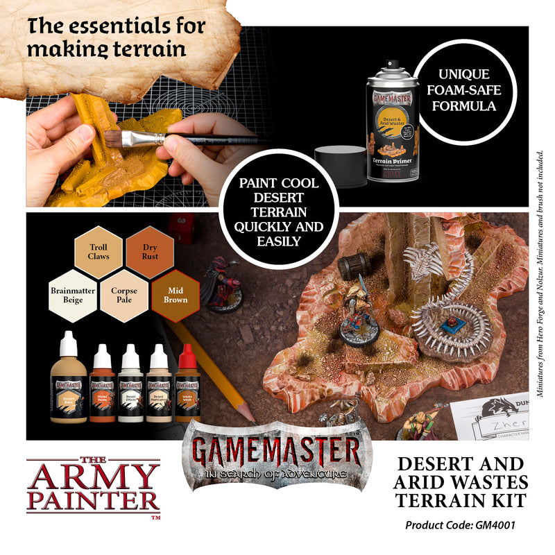 Army Painter Gamemaster - Desert & Arid Wastes Terrain Kit ( GM4001 )