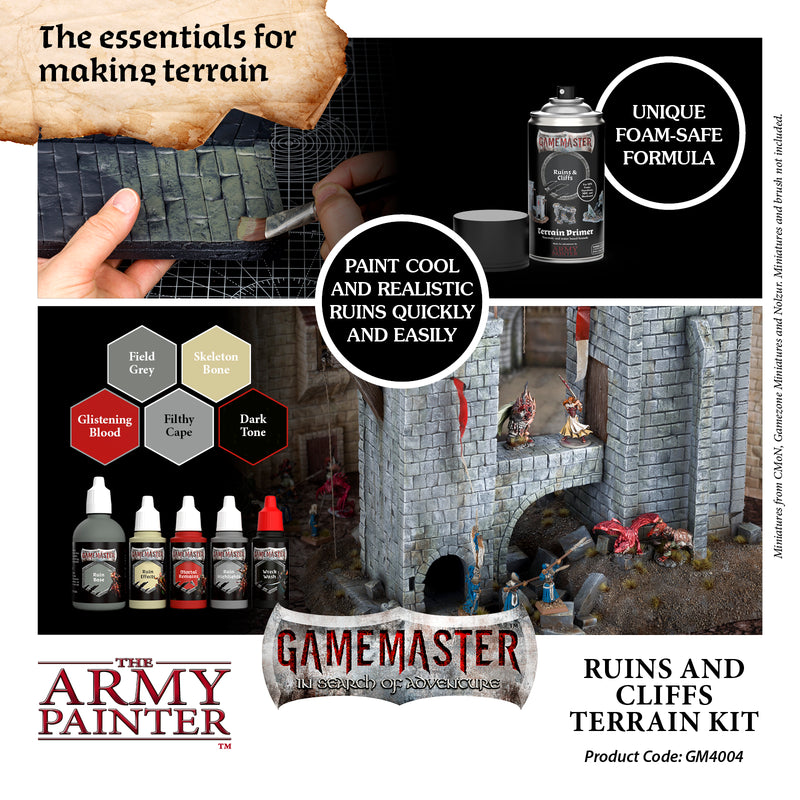 Army Painter Gamemaster - Ruins & Cliffs Terrain Kit ( GM4004 )