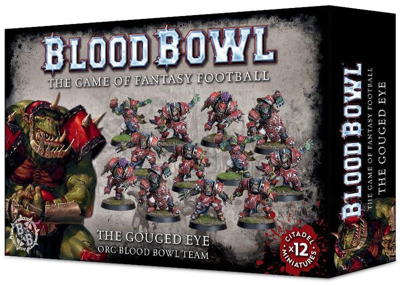 Blood Bowl Team - The Gouged Eye : Orc ( 200-15-W ) - Used