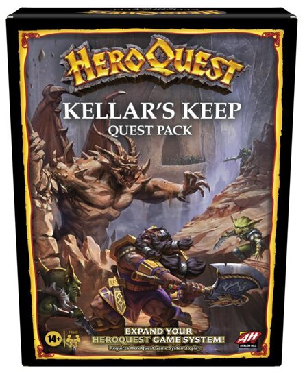 HeroQuest - Kellar's keep Quest Pack