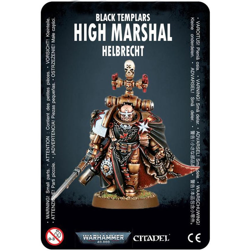 Black Templars High Marshal Helbrecht ( 55-41-R ) - Used