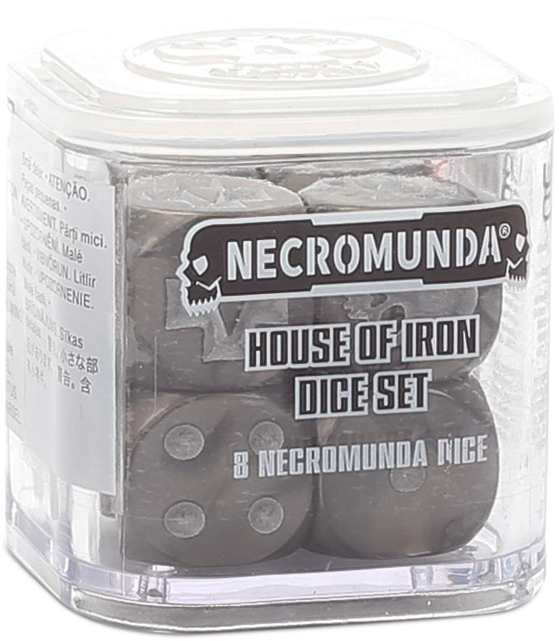 Necromunda Dice - House of Iron ( 300-12-N ) - Used