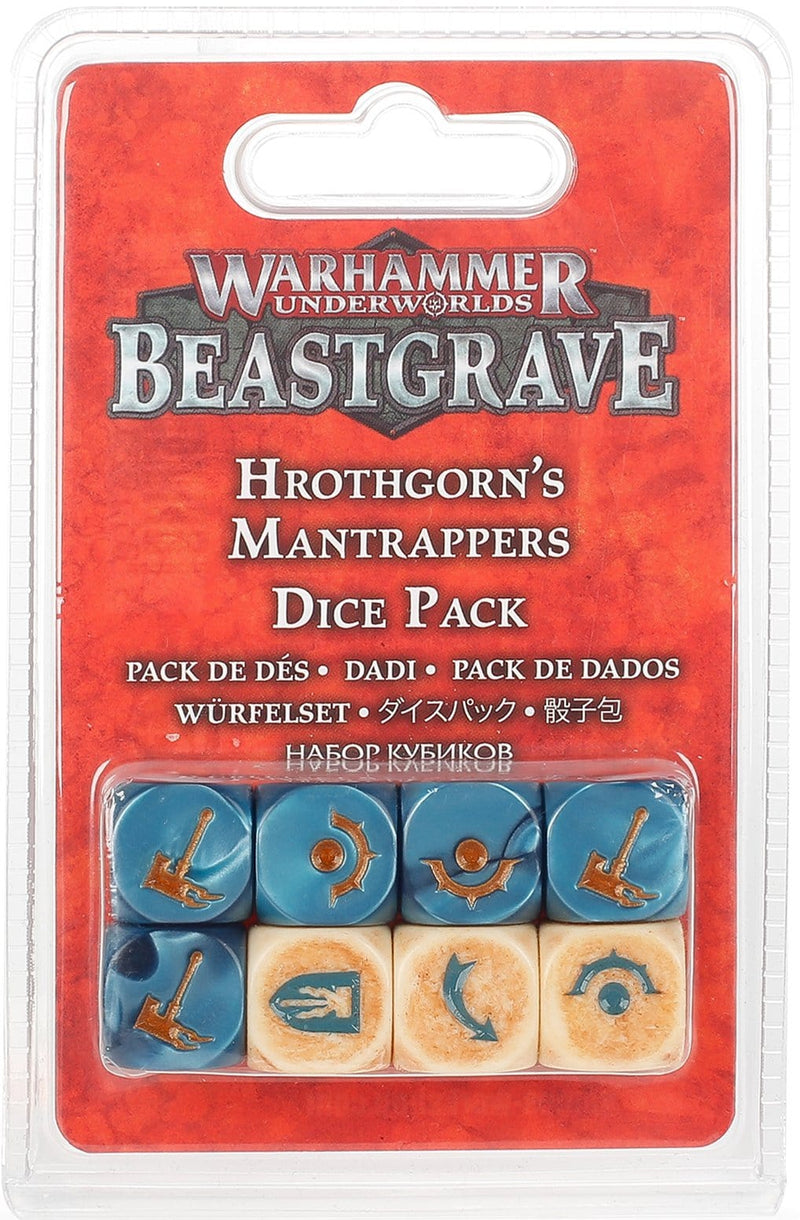 Beastgrave Dice Set: Hrothgorn's Mantrappers ( 109-02-N ) - Used