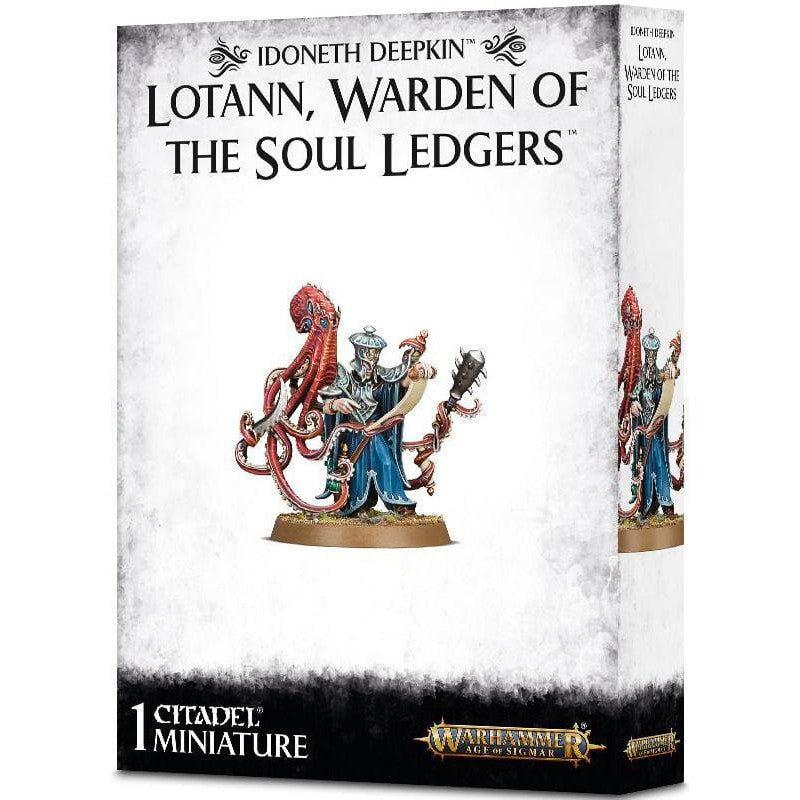 Idoneth Deepkin Lotann Warden Of The Soul Ledgers ( 87-31 ) - Used