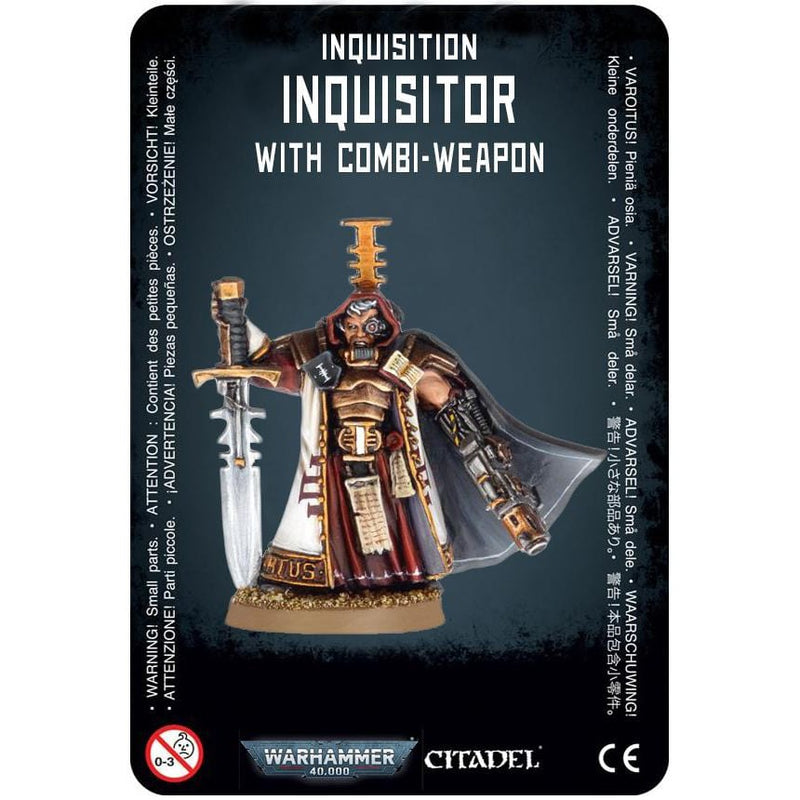 Inquisitor with Combi-Weapon (Metal) (inquisitor with plasma pistol) ( 7045-MW )