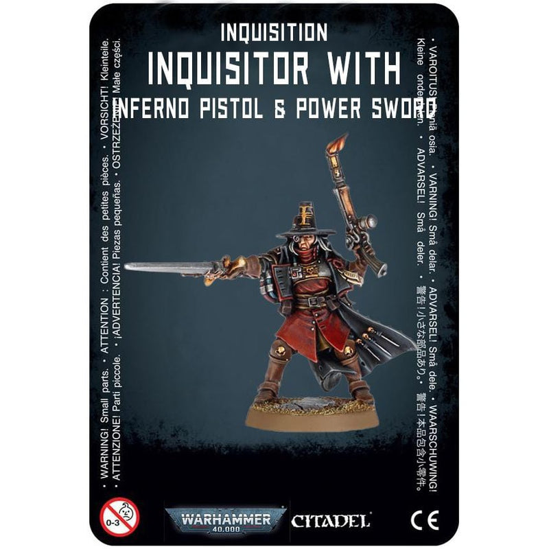 Inquisitor with Inferno Pistol & Power Sword ( 7016-W )