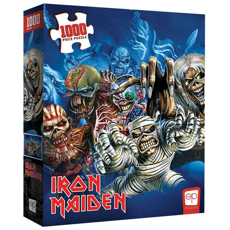 1000 Puzzle Iron Maiden: Faces Of Eddie