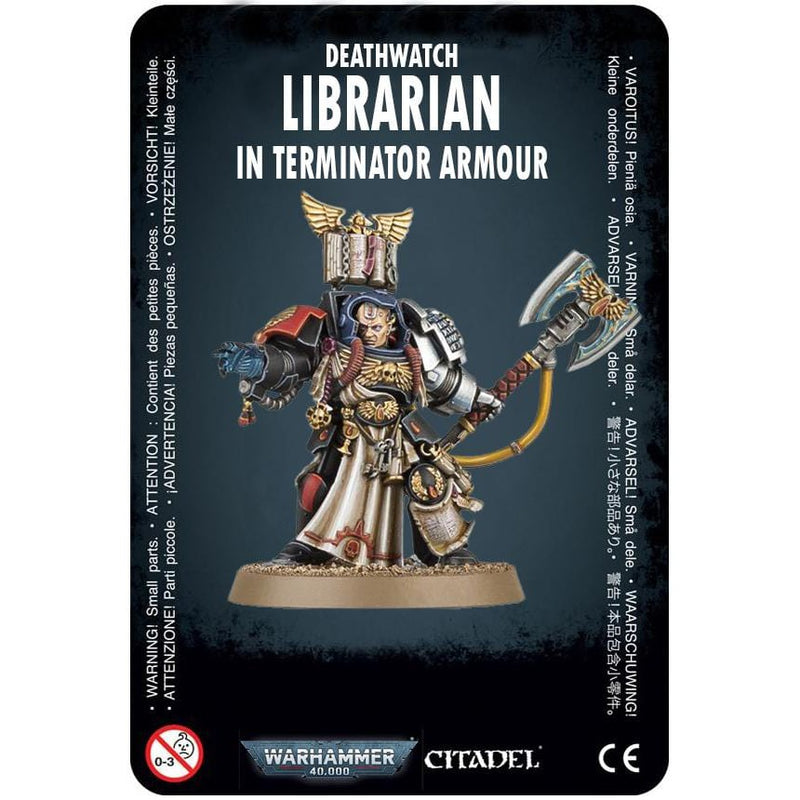 Deathwatch Librarian in Terminator Armour ( 39-24-N ) - Used